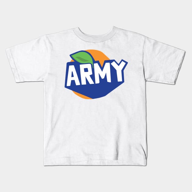 BTS Army Fanta Kids T-Shirt by Oricca